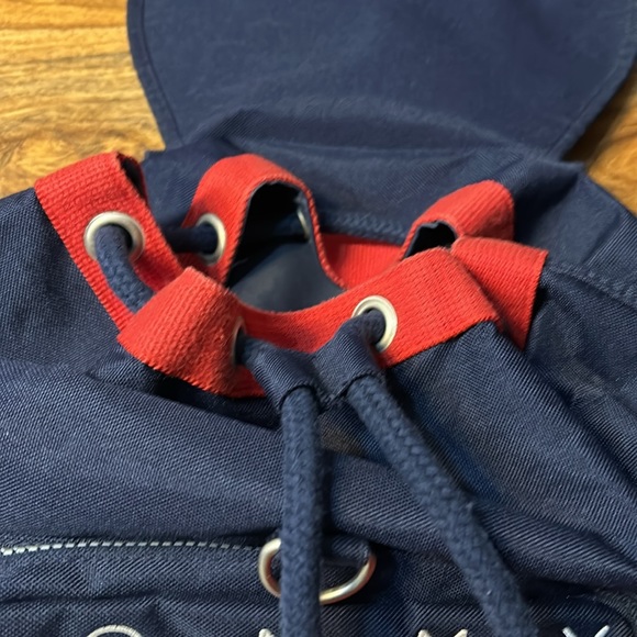 COPY - TOMMY HILFIGER - backpack Vintage 90'S with the red and white and blue f… - Picture 3 of 10